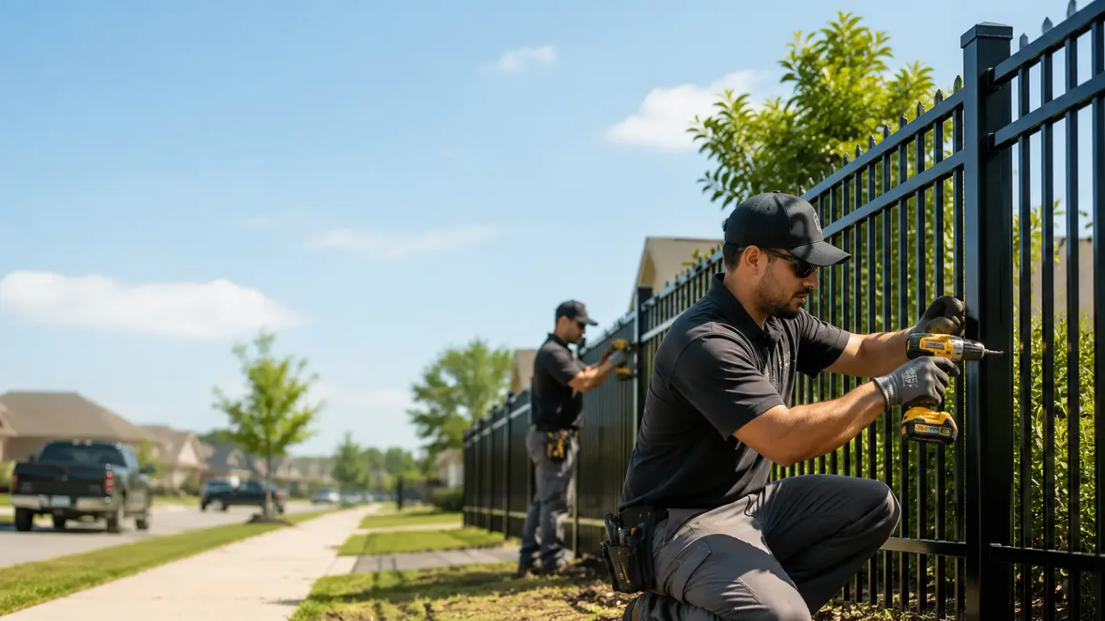 Metal Fence Installation in Springfield, SC